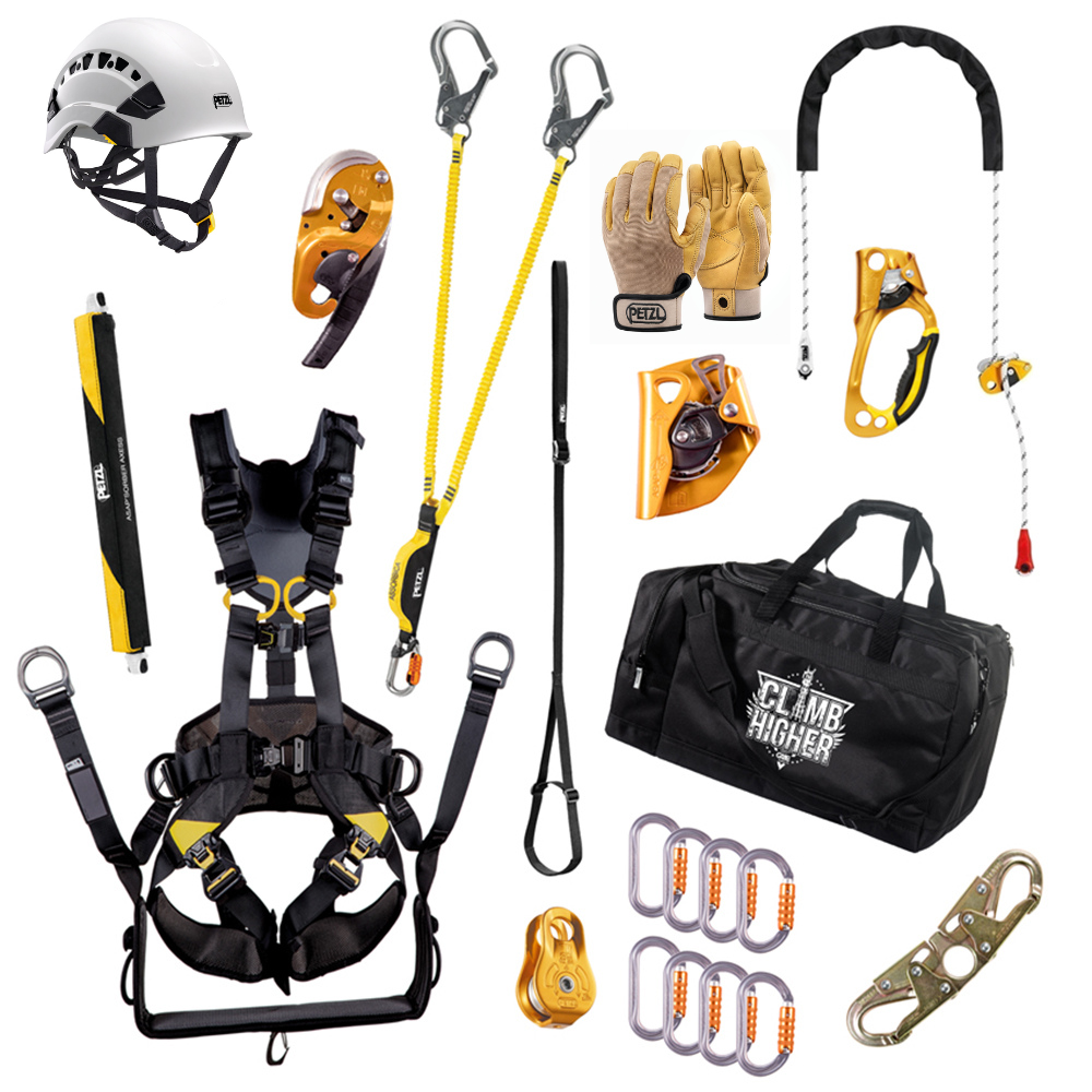 Petzl TTK Tower Technician Safety Climbing and Protection Kit from GME Supply